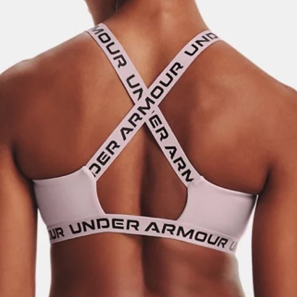Under Armour Crossback Strappy Low Sports Bra